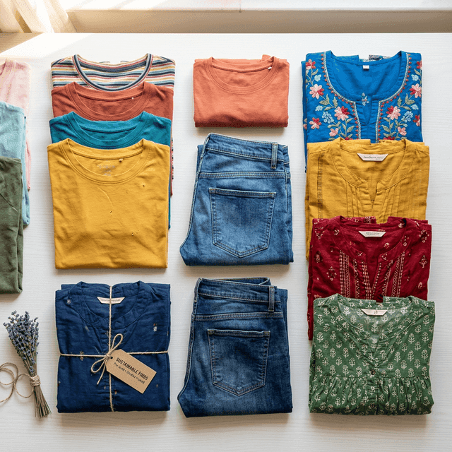 Sorting clothes for pickup
