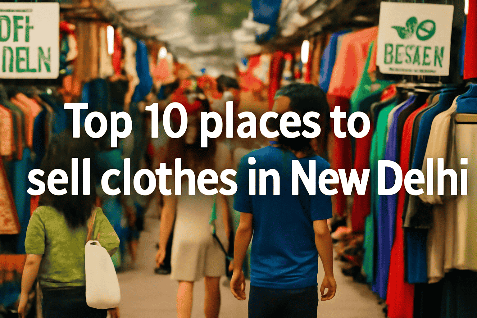 Top 10 places to sell clothes in New Delhi